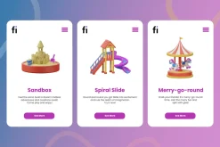3D Play Area Icon Set