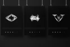 3D Prism Glass Shapes