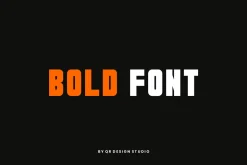 Dragos Header - Sans Serif & Thick