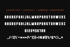 Dragos Header - Sans Serif & Thick