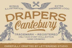Drapers Canterbury Font Duo