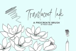 10 Drawing Ink Procreate Brushes