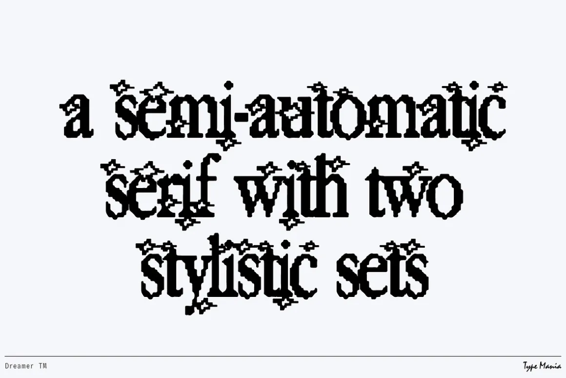 Dreamer TM – Y2K Aesthetics Font