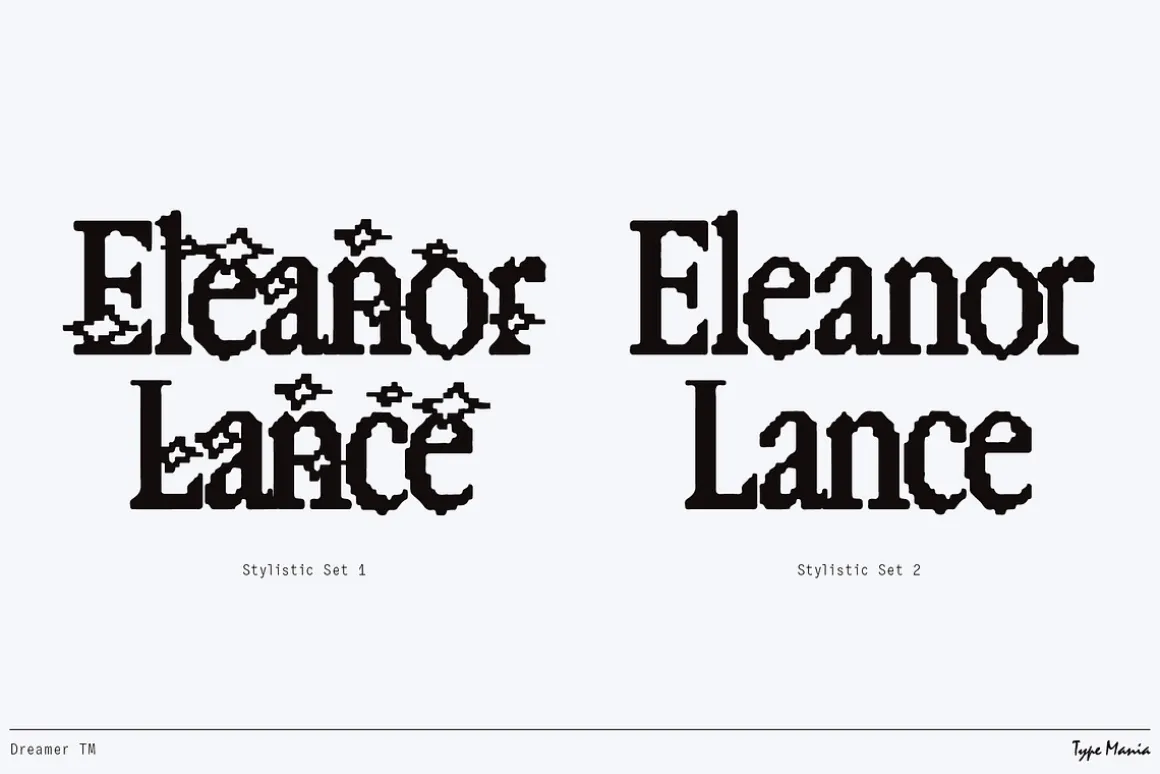 Dreamer TM – Y2K Aesthetics Font
