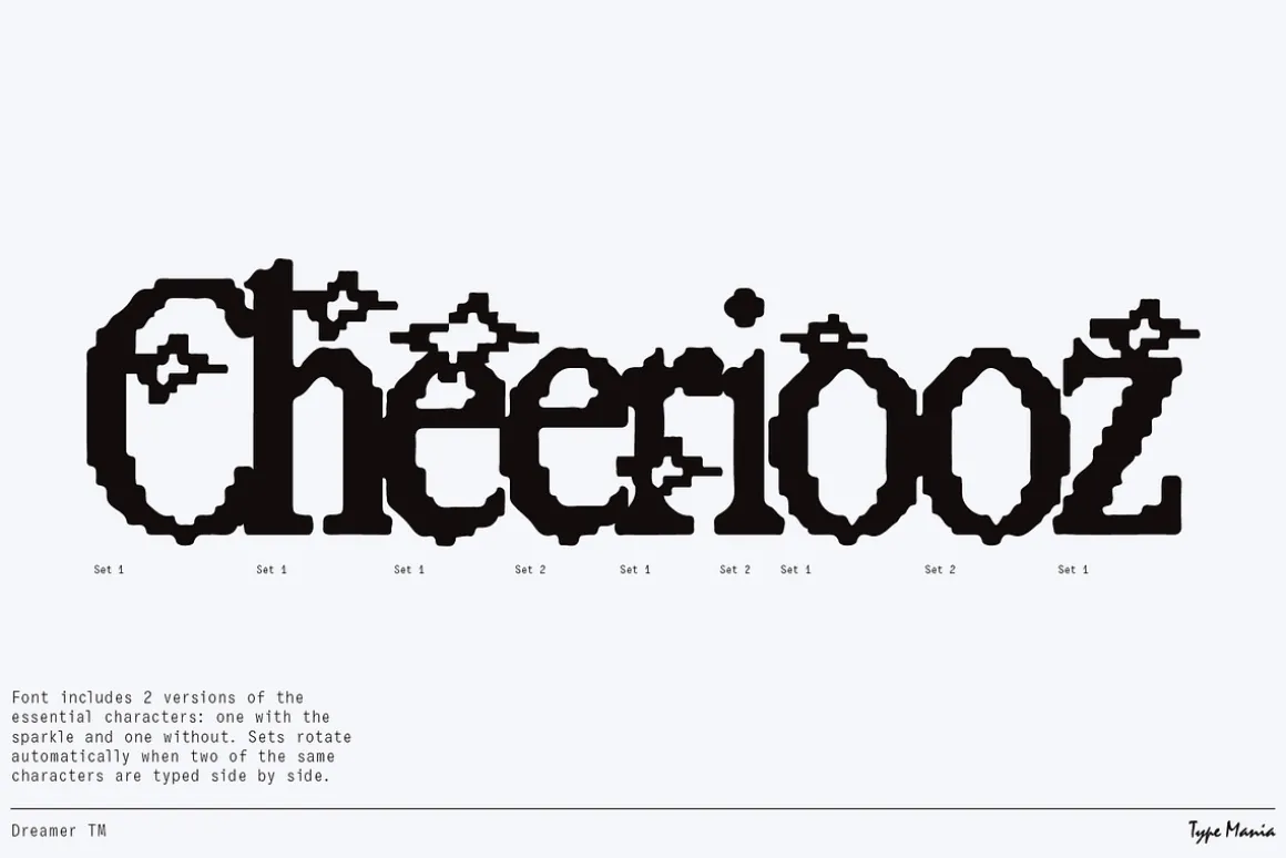 Dreamer TM – Y2K Aesthetics Font