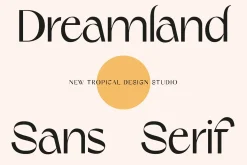 Dreamland Typeface