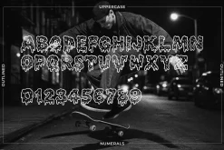 DRIPSLIDE | Skate-Punk Font Duo