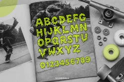 DRIPSLIDE | Skate-Punk Font Duo