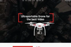 Drone Aerial Photography WordPress