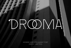 Drooma - Thin Sans Font