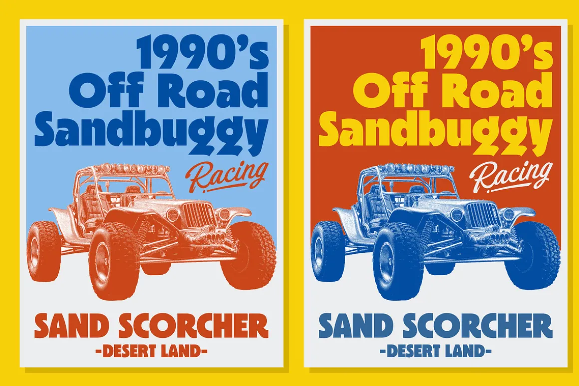 Drynida - 90’s Pop Headline font