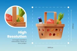 3D Summer Icons