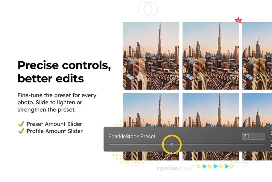 20 Dubai Lightroom Presets LUTs