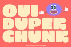 Duper Chunk Bold and Bubbly Font