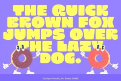 Duper Chunk Bold and Bubbly Font