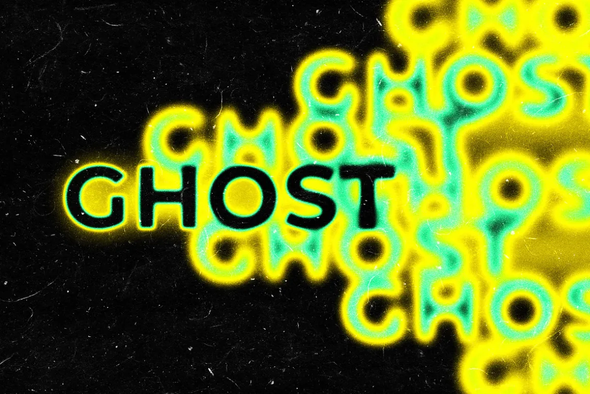 Duplication Melting Text Effect