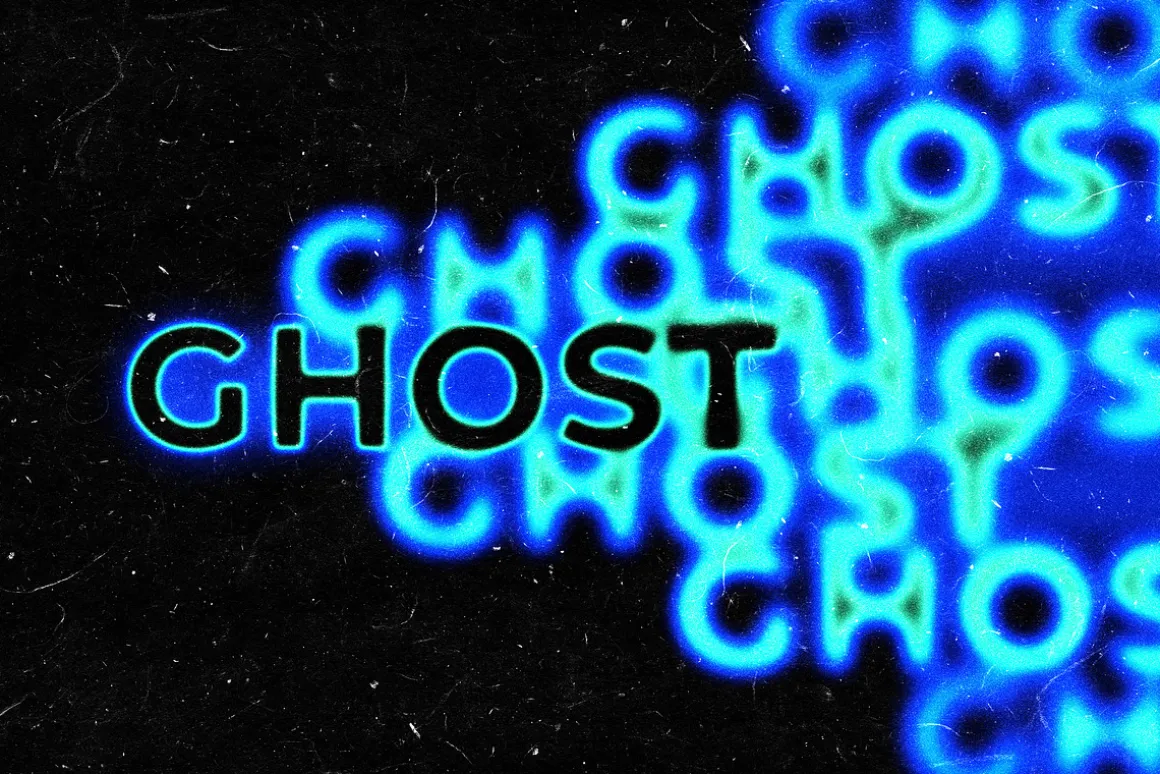 Duplication Melting Text Effect