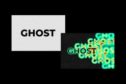 Duplication Melting Text Effect