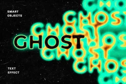 Duplication Melting Text Effect