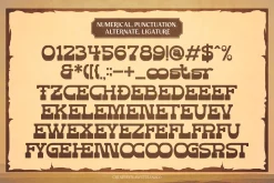 Dusty Rodeo - Vintage Western Font