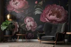 Dutch Floral Wallpaper