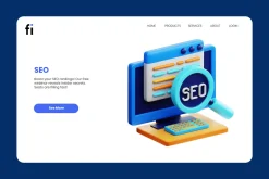3D Virtual Seminar Icon Set
