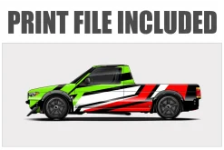 Dynamic Car Wrap Design