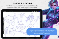 120 Dynamic Female Poses Procreate