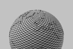 Earth low poly simple design cartoon