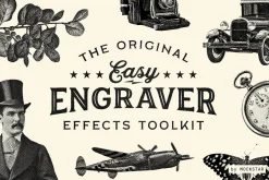 Easy Engraver Effects for Photoshop