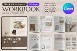 Ebook Workbook Canva Template