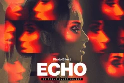 Echo Abstract Photo Effect Filter