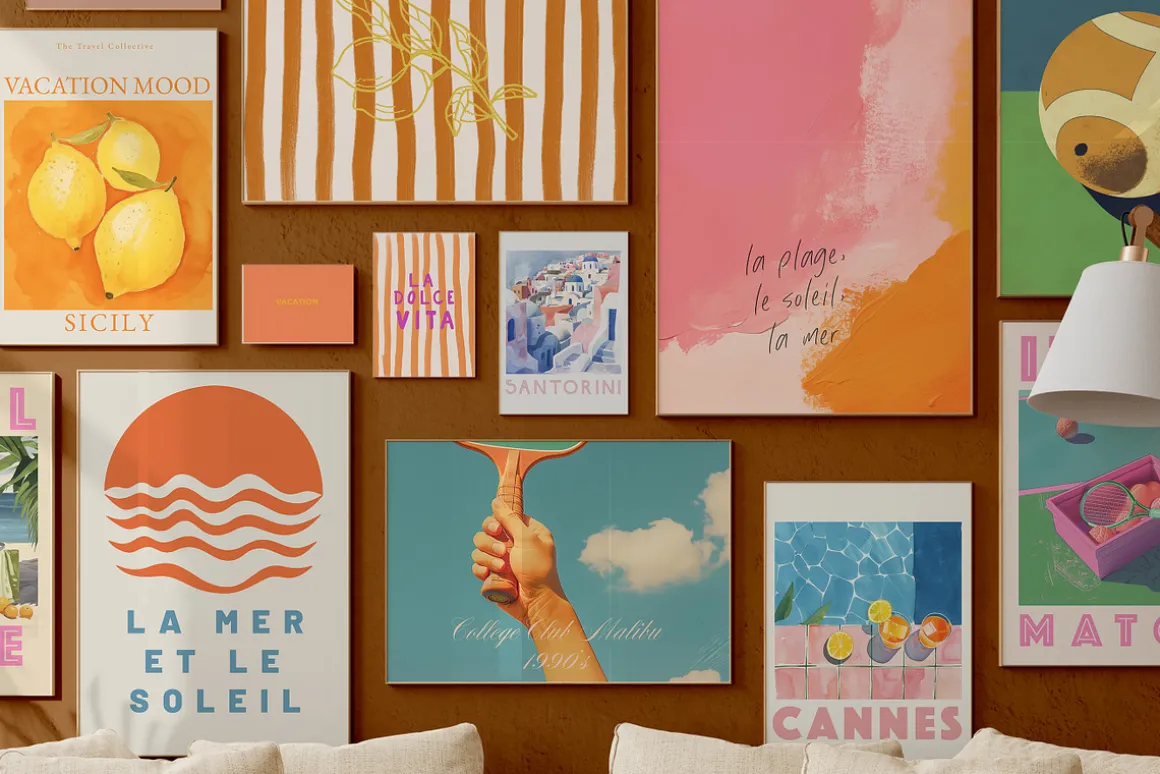 Eclectic Summer & Travel Prints
