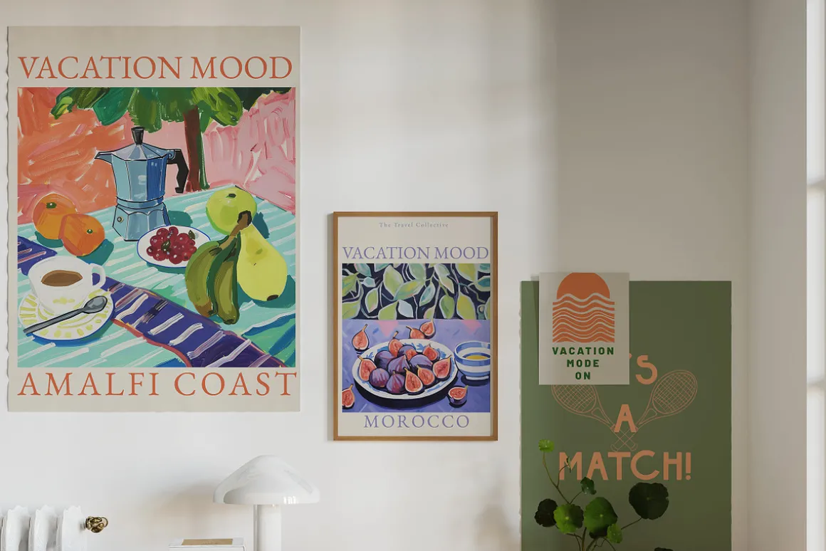 Eclectic Summer & Travel Prints
