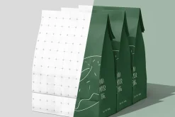 Eco-Friendly Food Paper Bag Mockup