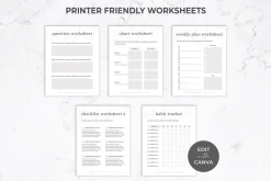 eCourse Workbook & Ebook for Canva