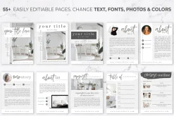 eCourse Workbook & Ebook for Canva