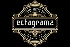 Ectagramz - Modern Blackletter Font