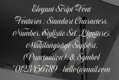 ED Dodgeland - Script Font