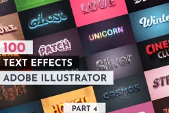 100 Editable Text Effects