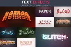 100 Editable Text Effects