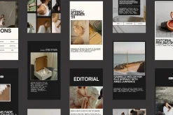 Editorial Instagram Story Templates