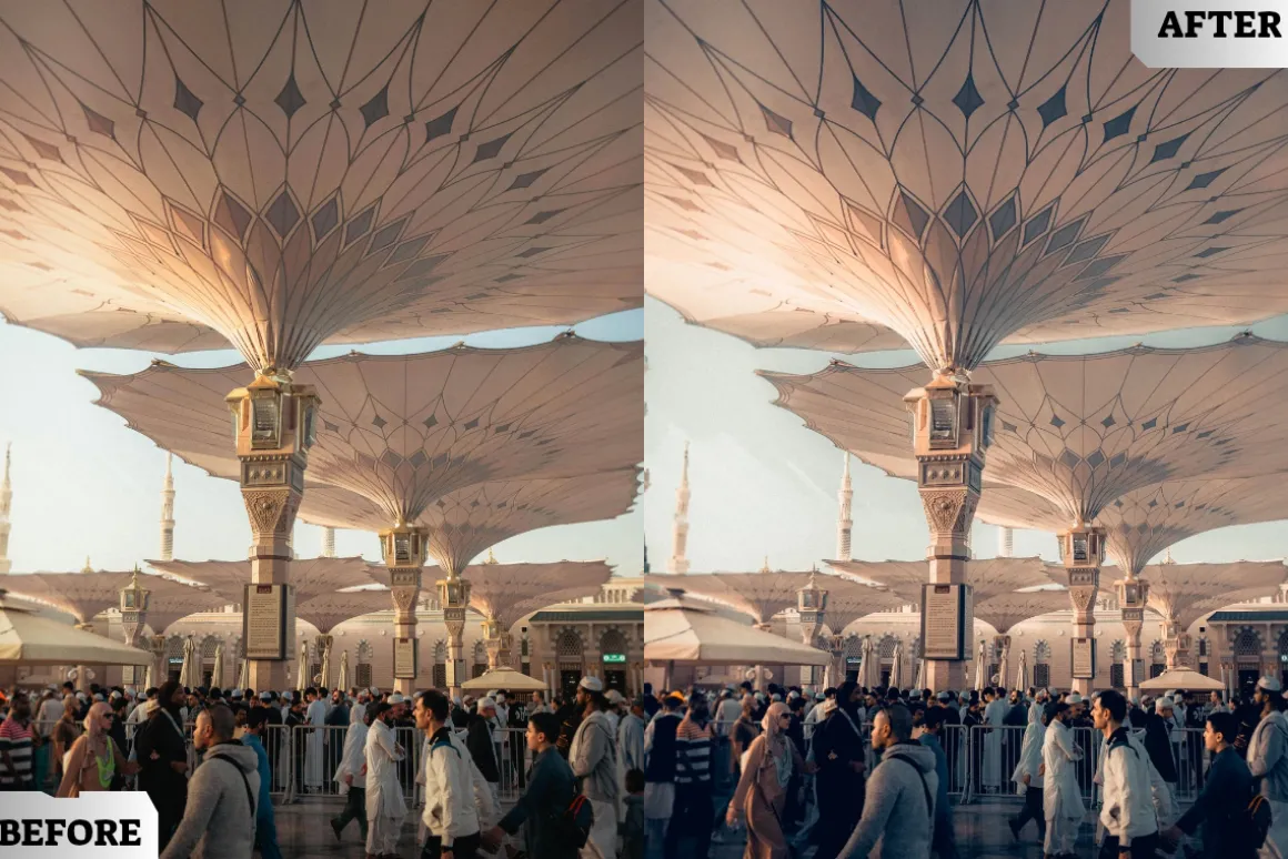 Editorial Warm Lightroom Presets