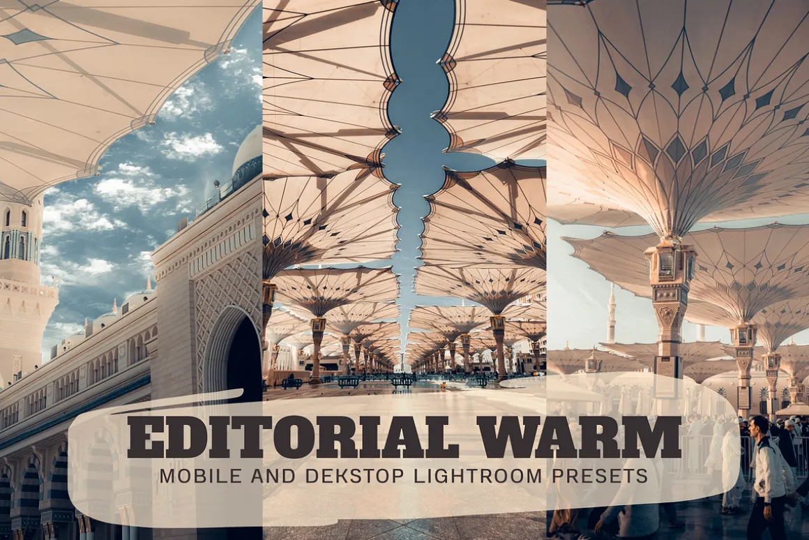 Editorial Warm Lightroom Presets