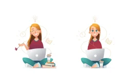 Education characters