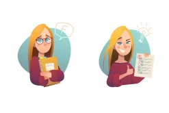 Education characters