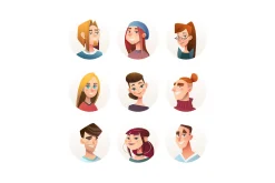 Education characters