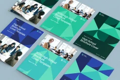 Education Brochure Cover Template