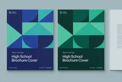 Education Brochure Cover Template