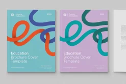 Education Brochure Cover Template